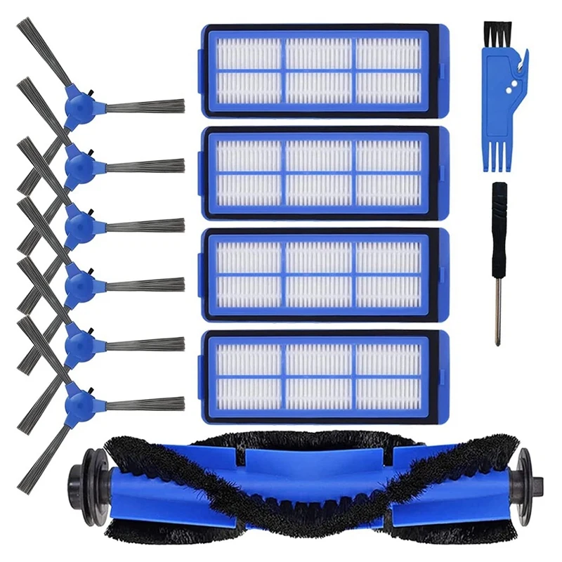 

Main Brush Side Brushes HEPA Filters For Eufy Robovac 11S Max 15C Max 30C Max Vacuums Cleaner Accessories