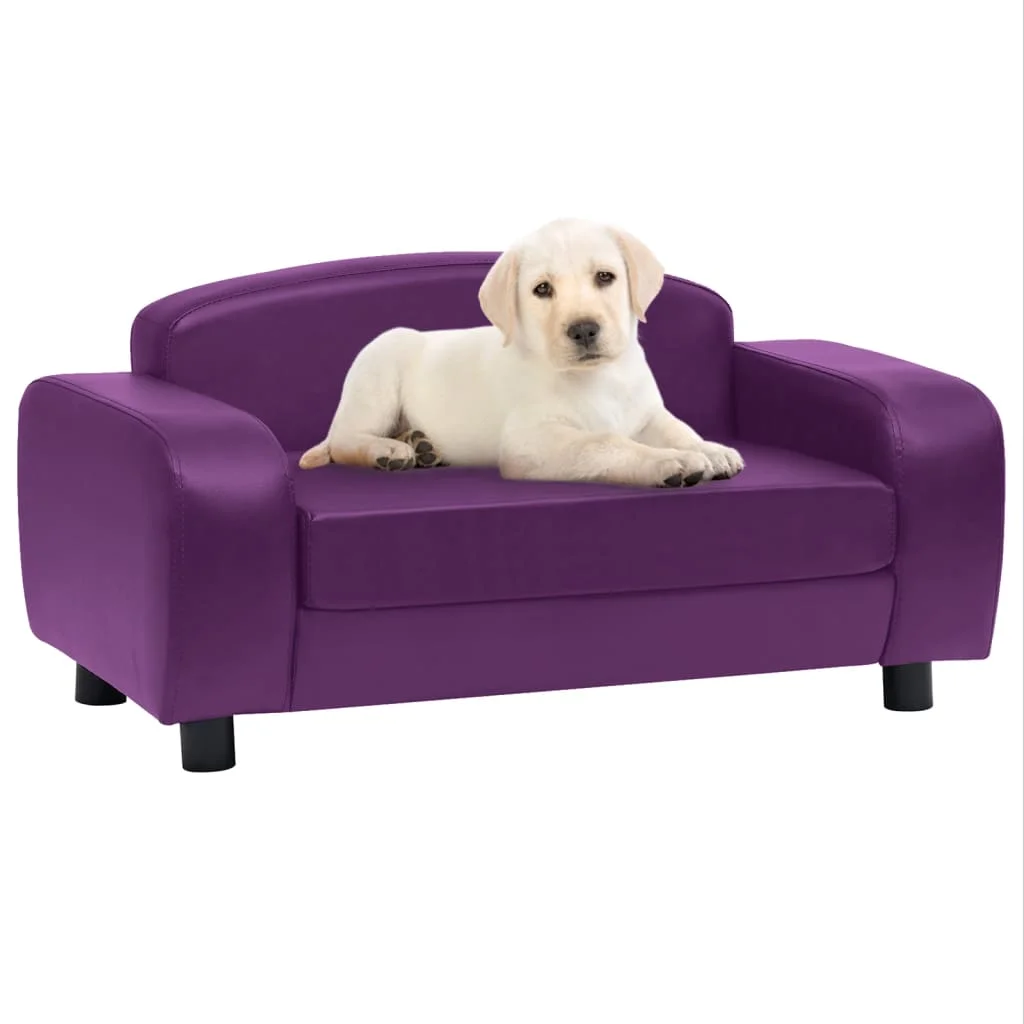 

Dog sofa claret 80x50x40 cm leatherette
