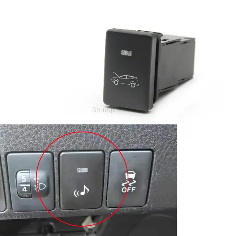 

Car power off Car front hood open switch button with wire suitable for Toyota Camry Prius Carrolla Prado
