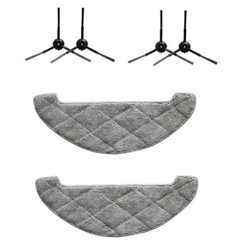 

Side Brush And Mop Cloth For Proscenic M7 MAX Robot Vacuum Cleaner Parts Accessories Replacement Kit,6 Pack