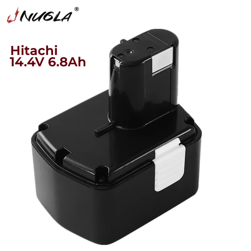 

14.4V rechargeable Ni-Mh battery pack 6800mAh replacement HITACHI/HiKOKI EB1414 EB1414S EB1424 EB14B EB14S