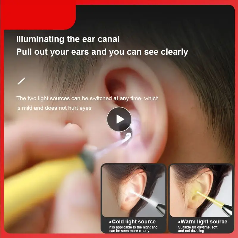 

1 Set Ear Wax Pickers Stainless Steel Earpick Wax Remover Curette Ear Pick Cleaner Ear Cleaner Spoon Care Ear Clean Tool