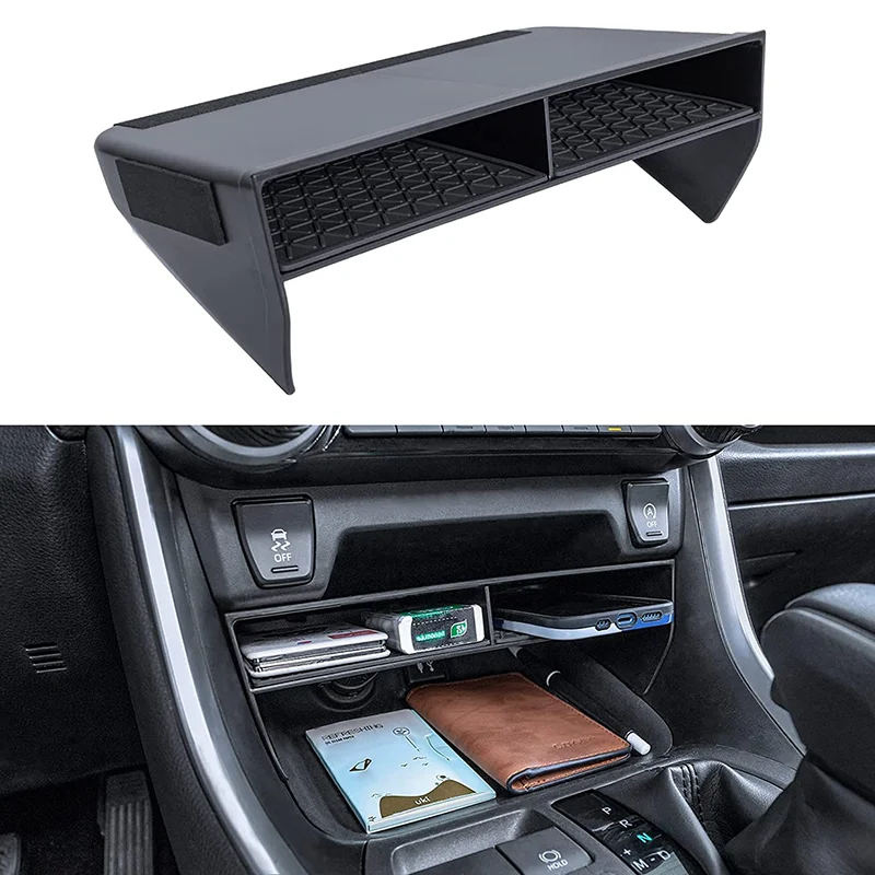 

Console Organizer Interior Accessories For Toyota Rav4 XA50 2019-2021 2022 2023 Interlocking ABS Insert Dividers Storage Box