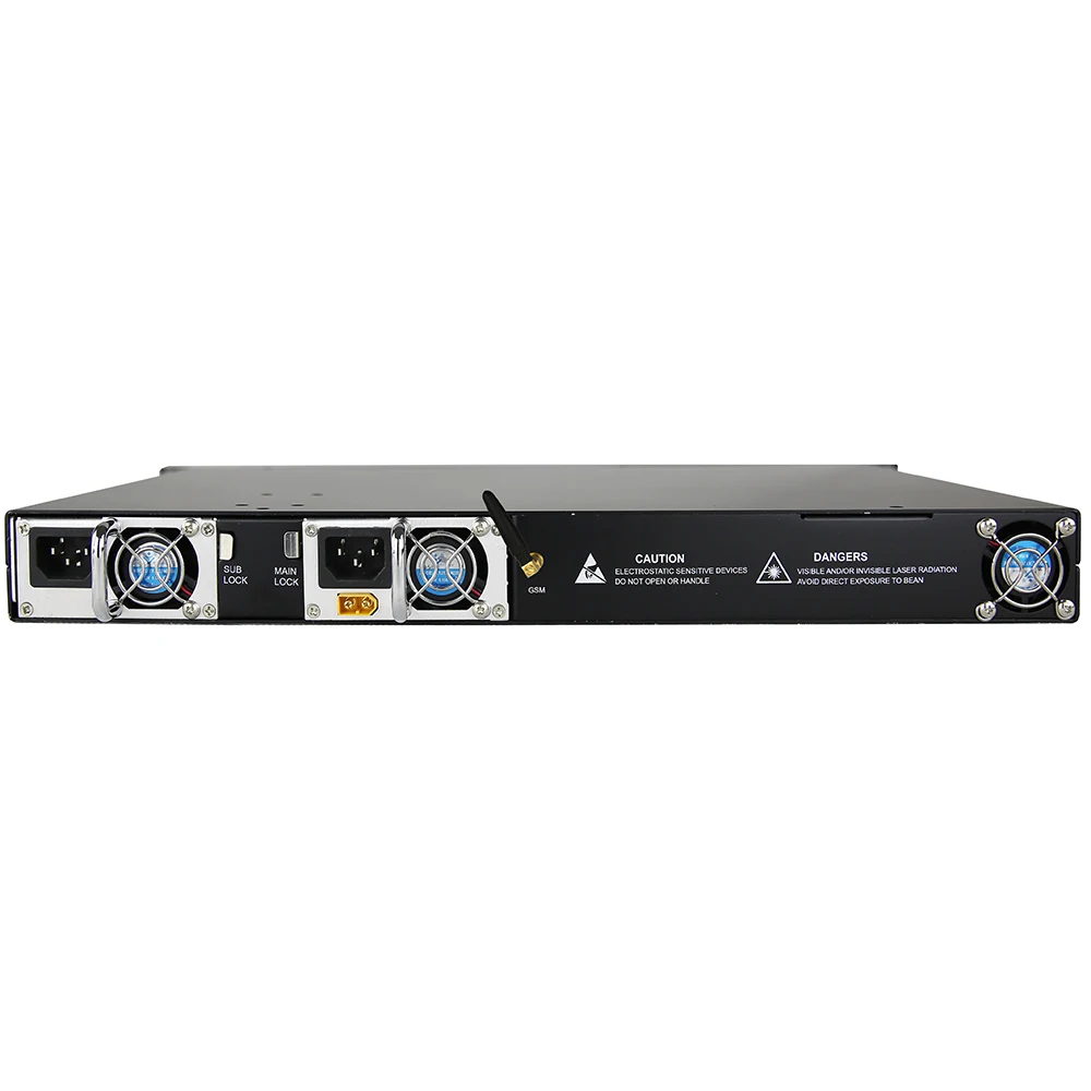Оптоволоконный усилитель CATV EDFA 1550 нм 1U 8X23DB + 2 входа WEB SNMP GSM