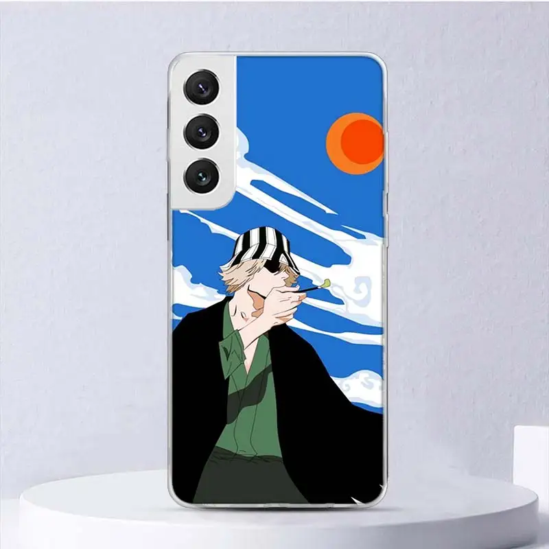 Мягкий чехол Bleach Kisuke Urahara для Samsung Galaxy Note 20 Ultra 10 Pro S10 Lite телефона S9 S8 Plus 9 8 S10E S7 A6 A7 A8 J4
