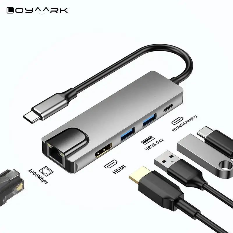 

USB-концентратор с интернетом, USB 1000, 4k, HDMI, 100 м