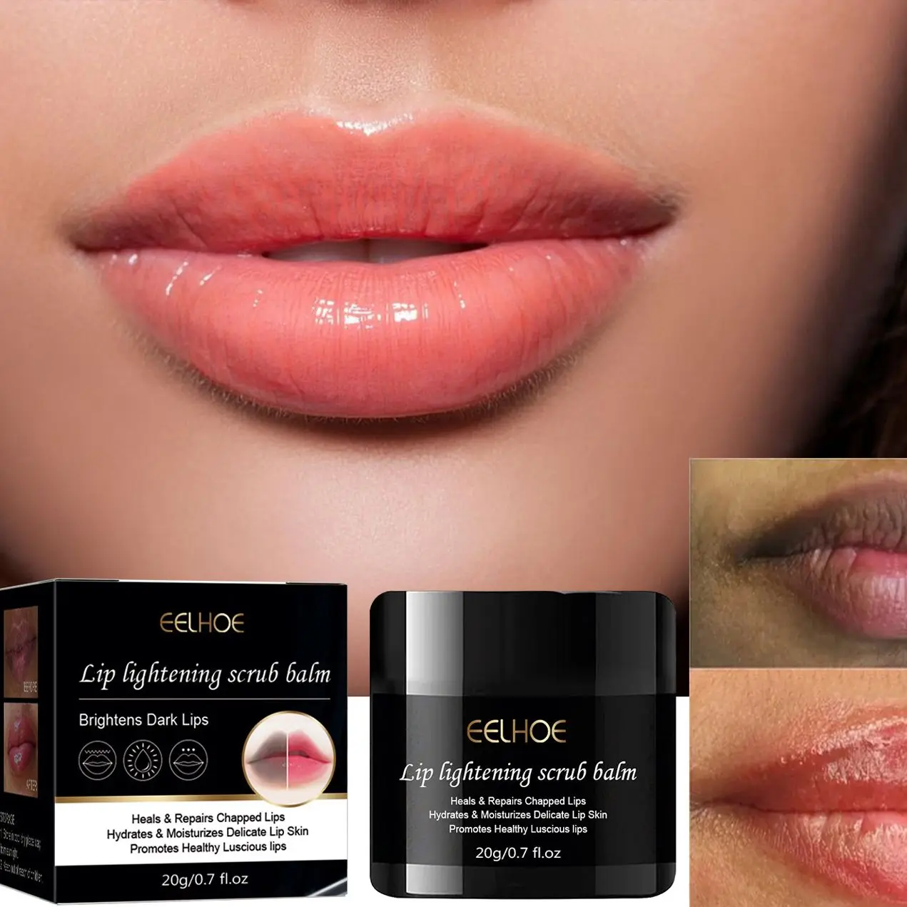 

Lip Brightening Scrub To Lighten The Melanin Of Lip Lines Moisturize Remove Dead Skin Hydrating And Tender Lips Scrub