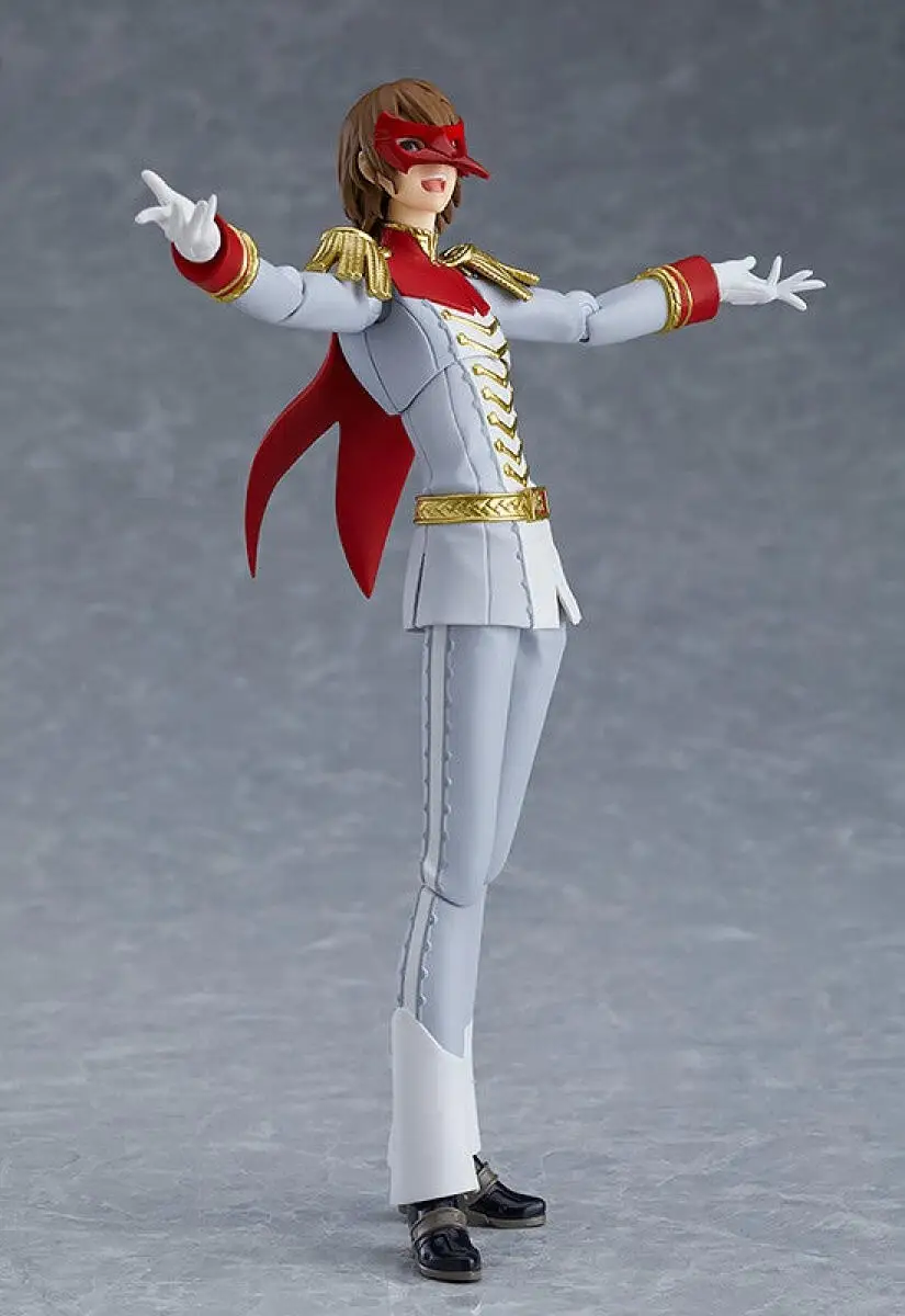 Фото Абсолютно новая оригинальная фигурка GOOD SMILE Figma Akechi Goro из серии Persona, в наличии, отличный подарок №4