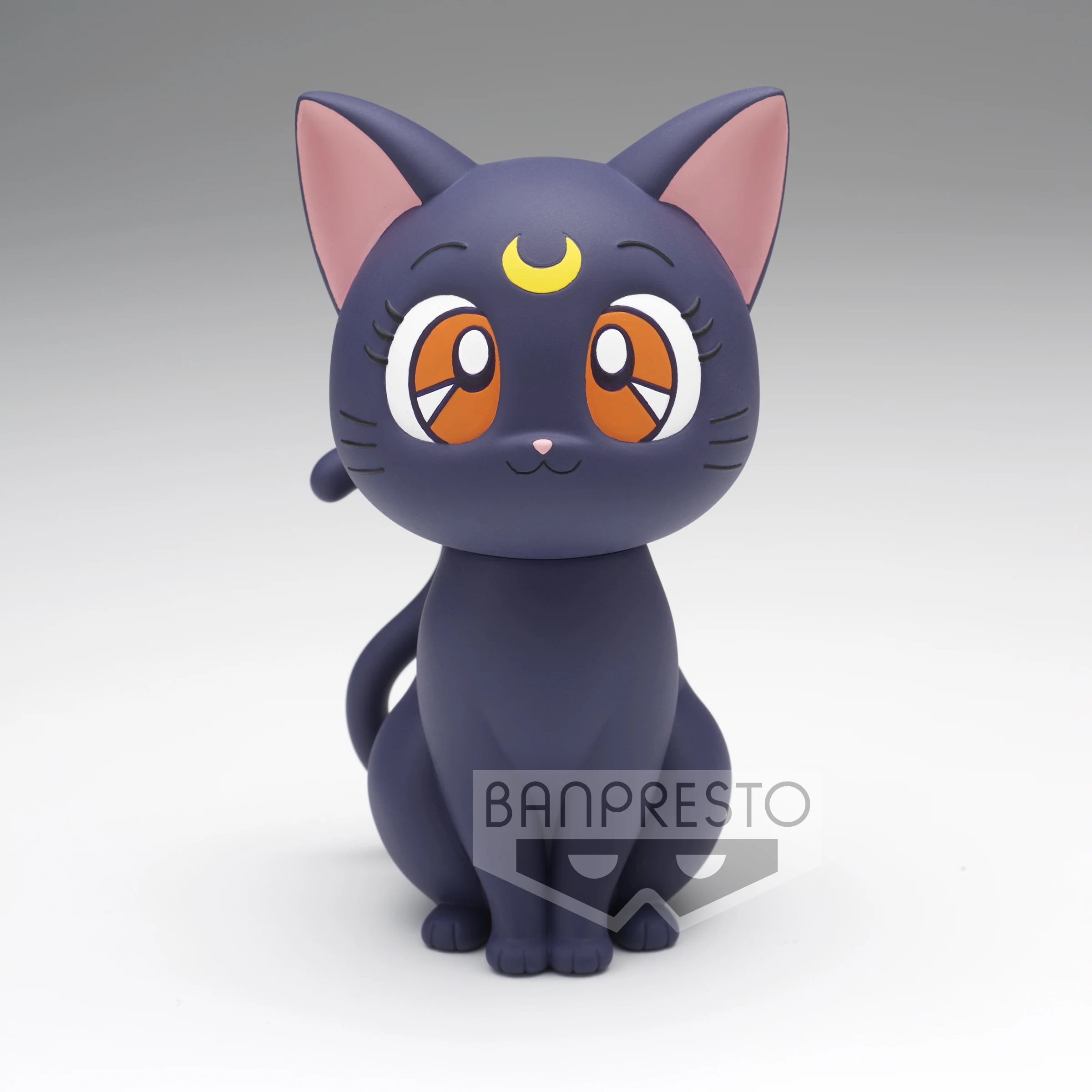 

Bandai New 15cm Original Sailor Moon Anime Figure Sofvimates Luna Cat Action Figure Toys For Kids Gift Collectible Model Toys