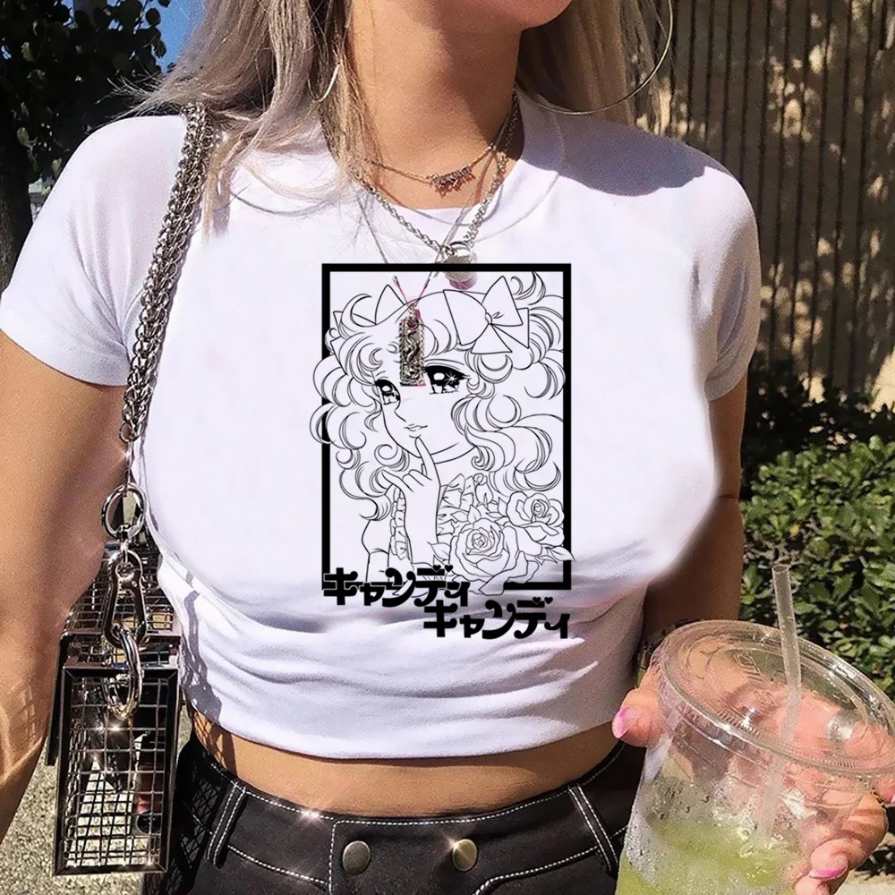 

Женский Готический кроп-топ в стиле Харадзюку, в стиле 90-х