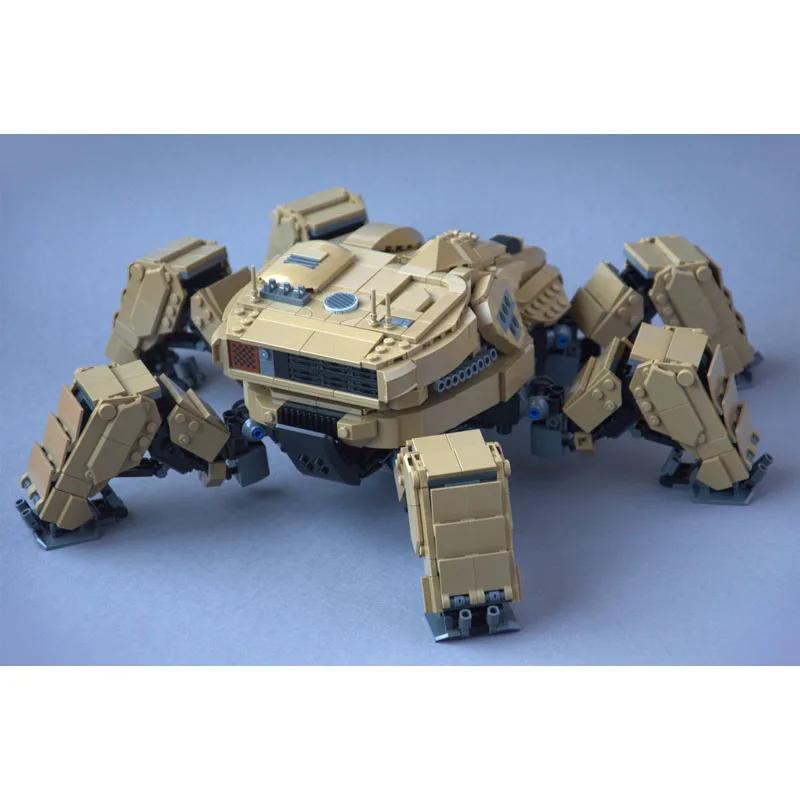 MOC-212379 Конструктор MOC: Механические Монстры, Военная Серия, Модульный Танк, 1923 Детали, Игрушки, Креативные Кирпичики (art.: 3920d858dc316) - 3920d858dc316
