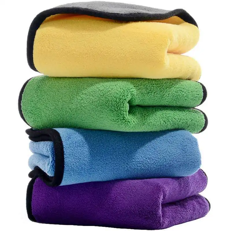 

Утолщенное бархатное полотенце кораллового цвета для автомобиля, мягкое абсорбирующее бытовое полотенце для рук, многофункциональный нос...