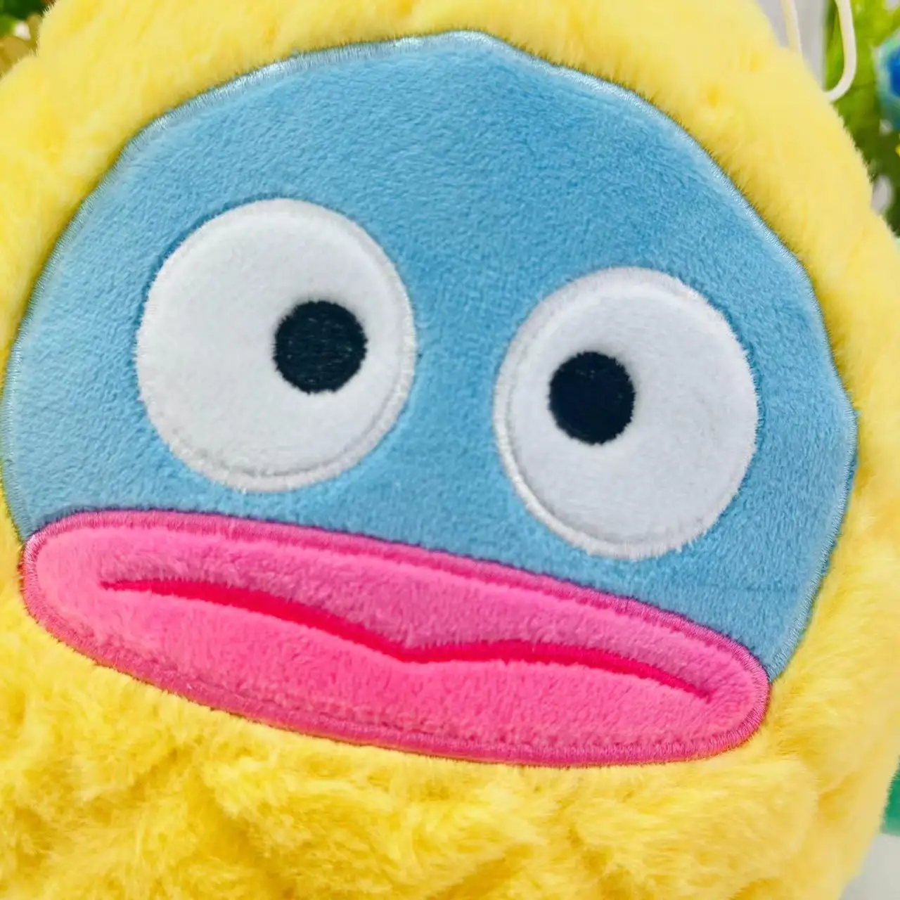 

Sanrio Pineapple Hangyodon Plush Doll Cartoon Kawaii 24cm Plush Pendant Cute toy Accessories Gift