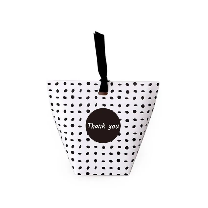 500 шт. в рулоне черные круглые/в форме сердца Наклейки с этикетками наклейки для