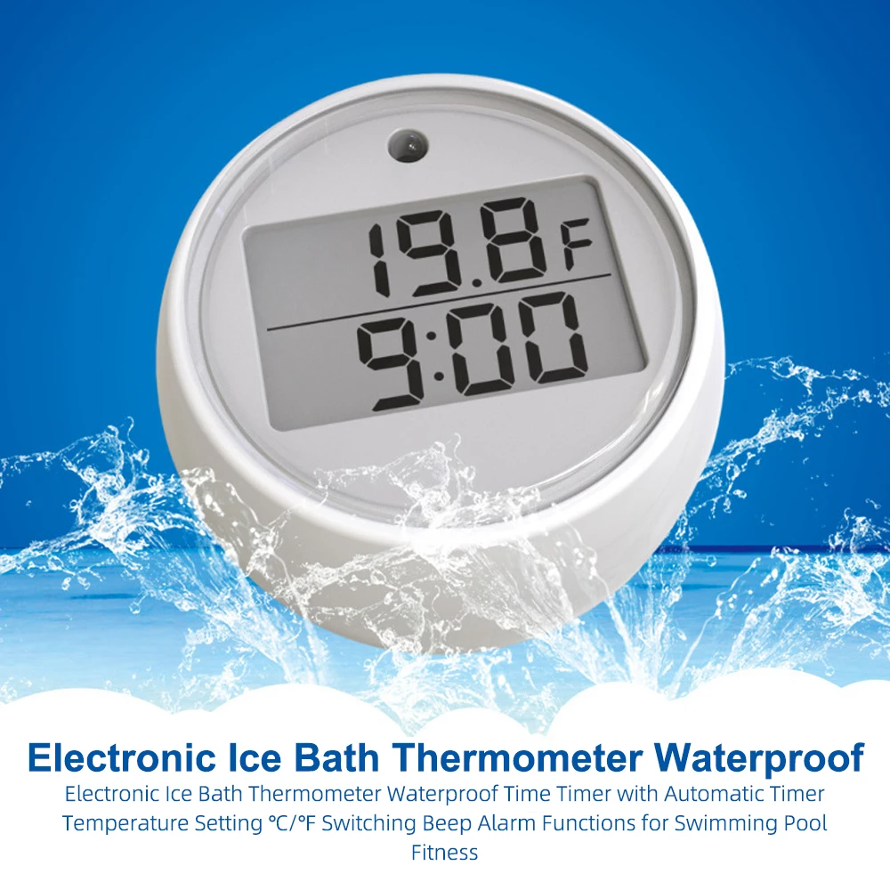 Водонепроницаемый Цифровой Термометр Для Ледяной Бани С Автоматическим