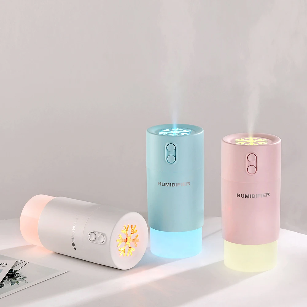 

3 in 1 400ml Mini Air Humidifier USB Essential Oil Diffuser Cool Mist Maker LED USB Aromatherapy vaporizer Evaporator Bedroom