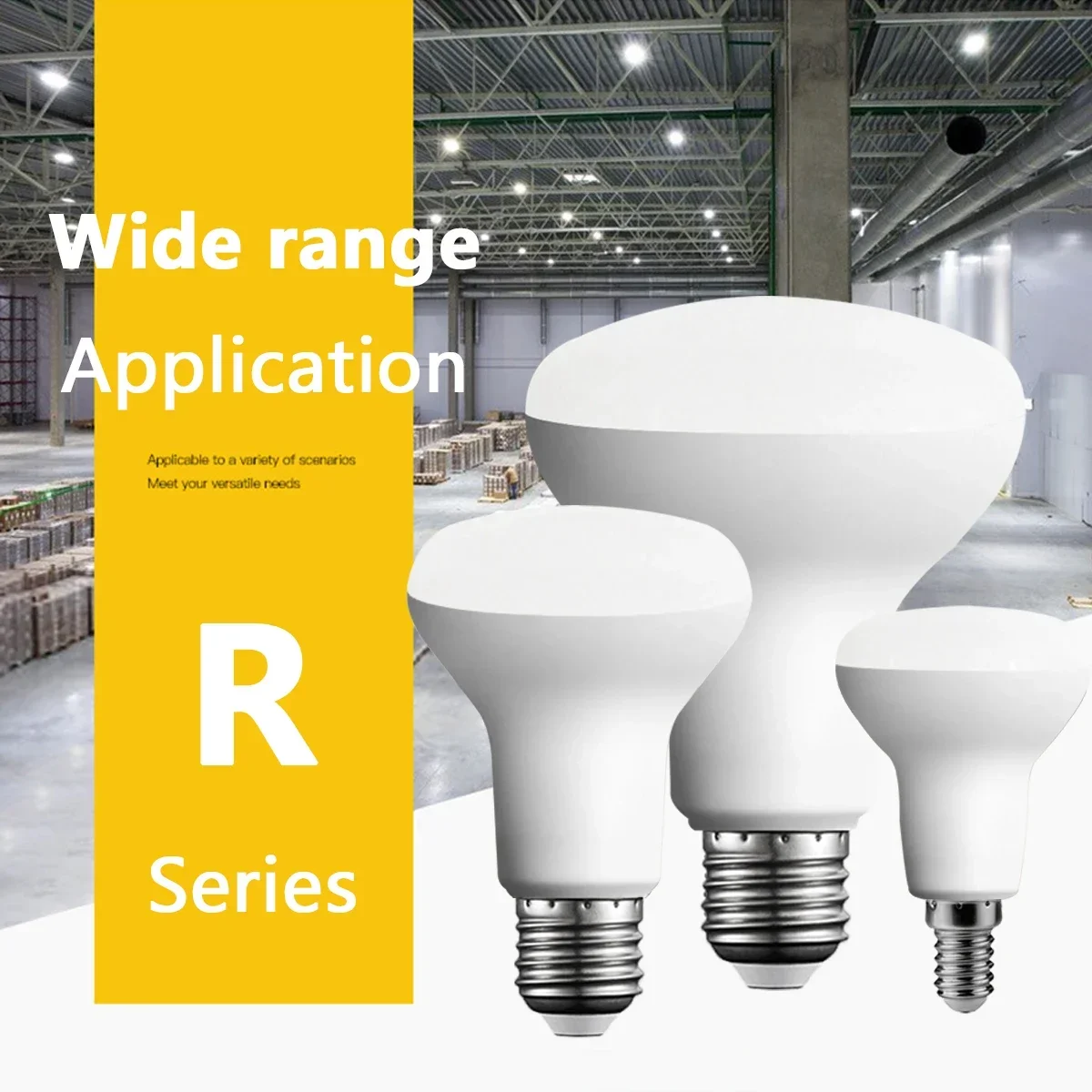 2 шт. светодиодный грибной светильник для ванны R80 R63 R50 AC220-240 В 6 Вт/10 Вт/12 Вт бессбой