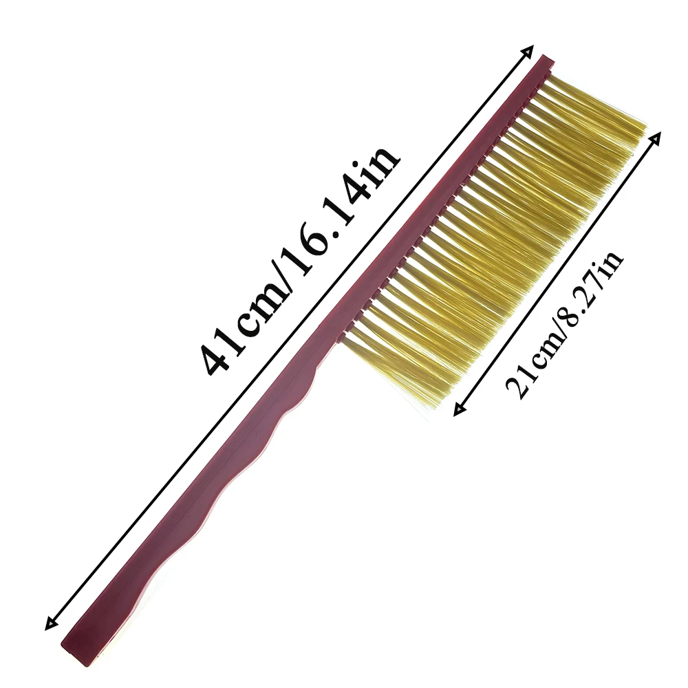 Пластиковая ручка щетина пчеловодцы щетка для подметания метлы пчела от сотовой