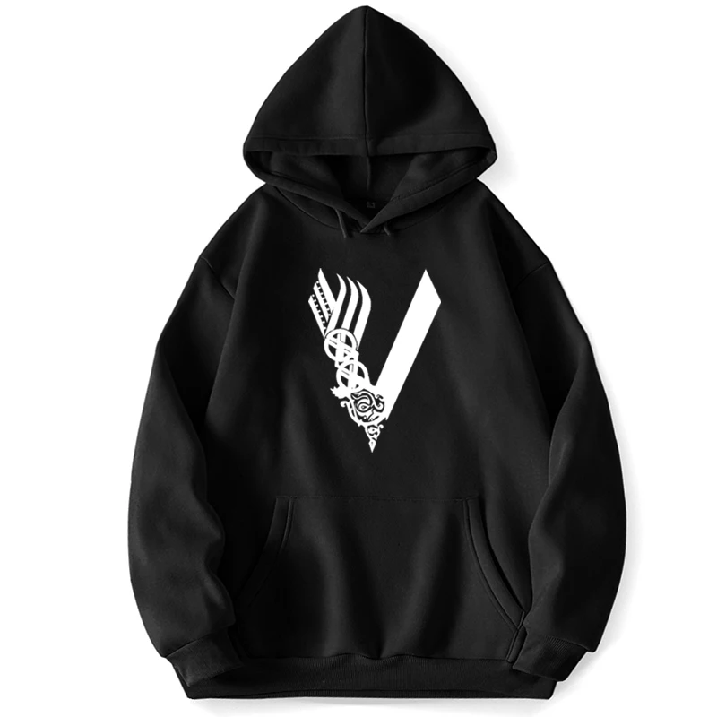 Vikings Ragnar Lothbrok Odin Athelstan Valhalla Sweatshirts Men Hoodie Hoodies Trapstar Pullovers Jumper Hooded Spring Autumn