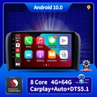 2Din Android 10 для Volvo S80 1 1998-2006 4G BT WIFI BT Carplay автомобильное радио с голосовым управлением мультимедийная GPS-навигация без DVD-плеера