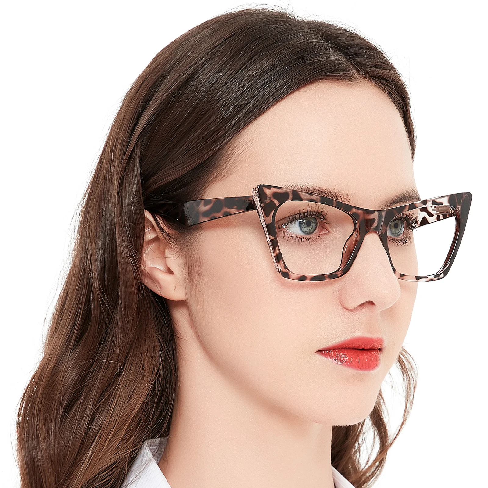 Модные женские очки для дальнозоркости роскошная брендовая оправа очков кошачий