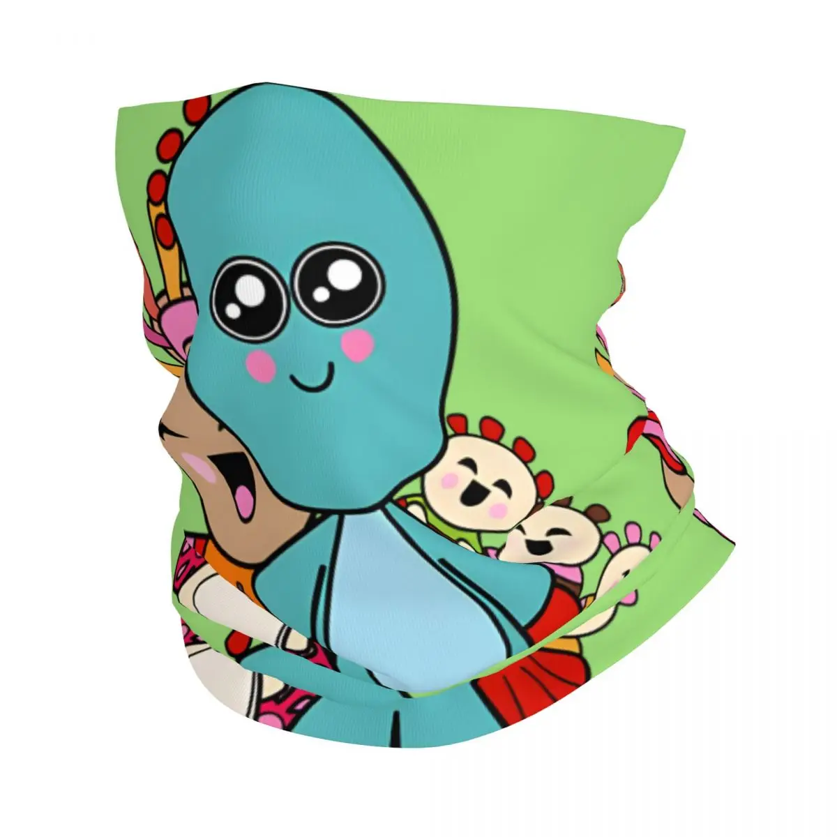 Кавайная бандана для мотокросса шея гетры с принтом I-In шарф ночного сада