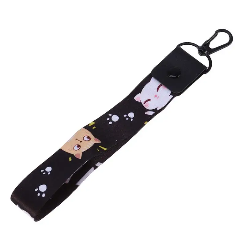 

Cartoon Anti-lost Wrist Lanyards Strap Buckle Enhanced Hand Strap with Lobster Clip for Phone Torchlight Camera Random Style