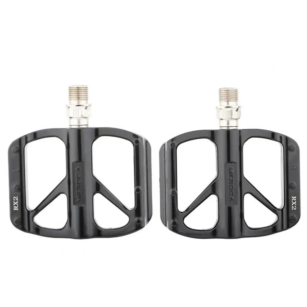 

Bicycle Pedal 1Pair RX1/RX2/RX3 Pedals Scratch-resistant Anti-rain Aluminum Alloy Cycling Riding Flat Pedals for Outdoor