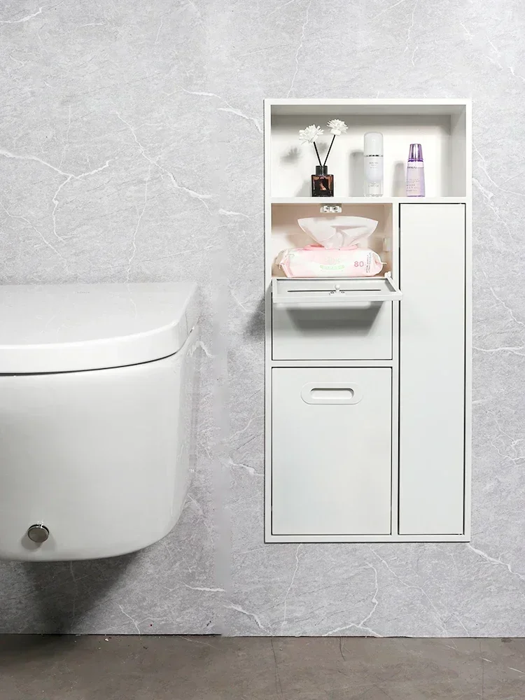 Huan Shang ниша из нержавеющей стали для ванной комнаты металлическая встраиваемая