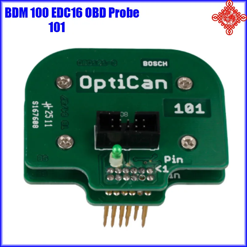 

Новый оригинальный высококачественный BDM100 EDC16 OBD No.101 для Bosch Probe Optican Dual BDM CPRAM
