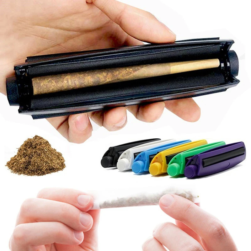 

78/110cm Mini Portable Cigarette Rolling Machine Joint Cone Roller DIY Manual Maker Plastic Cigarette Smoking Tools Accessories