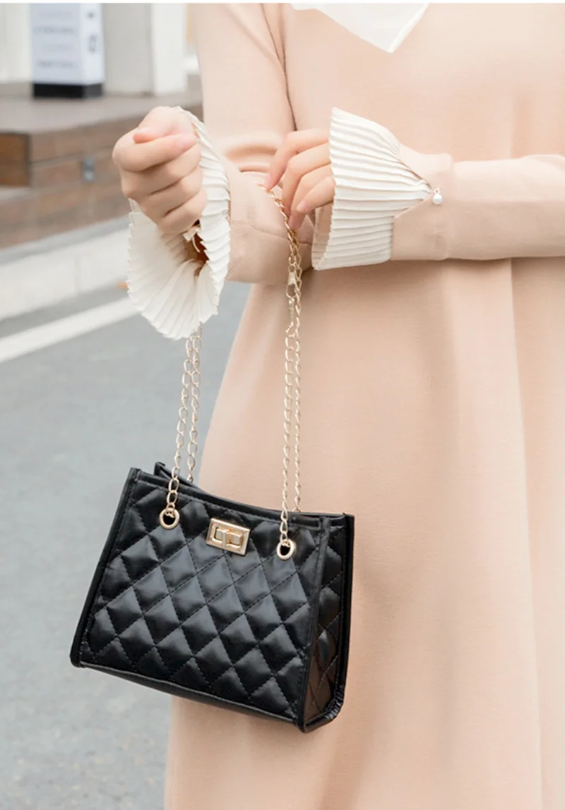 

Новый Модный женский портативный органайзер на одно плечо, однотонная женская сумка через плечо, Повседневная сумка для хранения