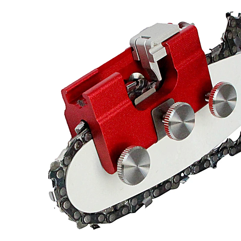 

Портативный инструмент для заточки бензопилы