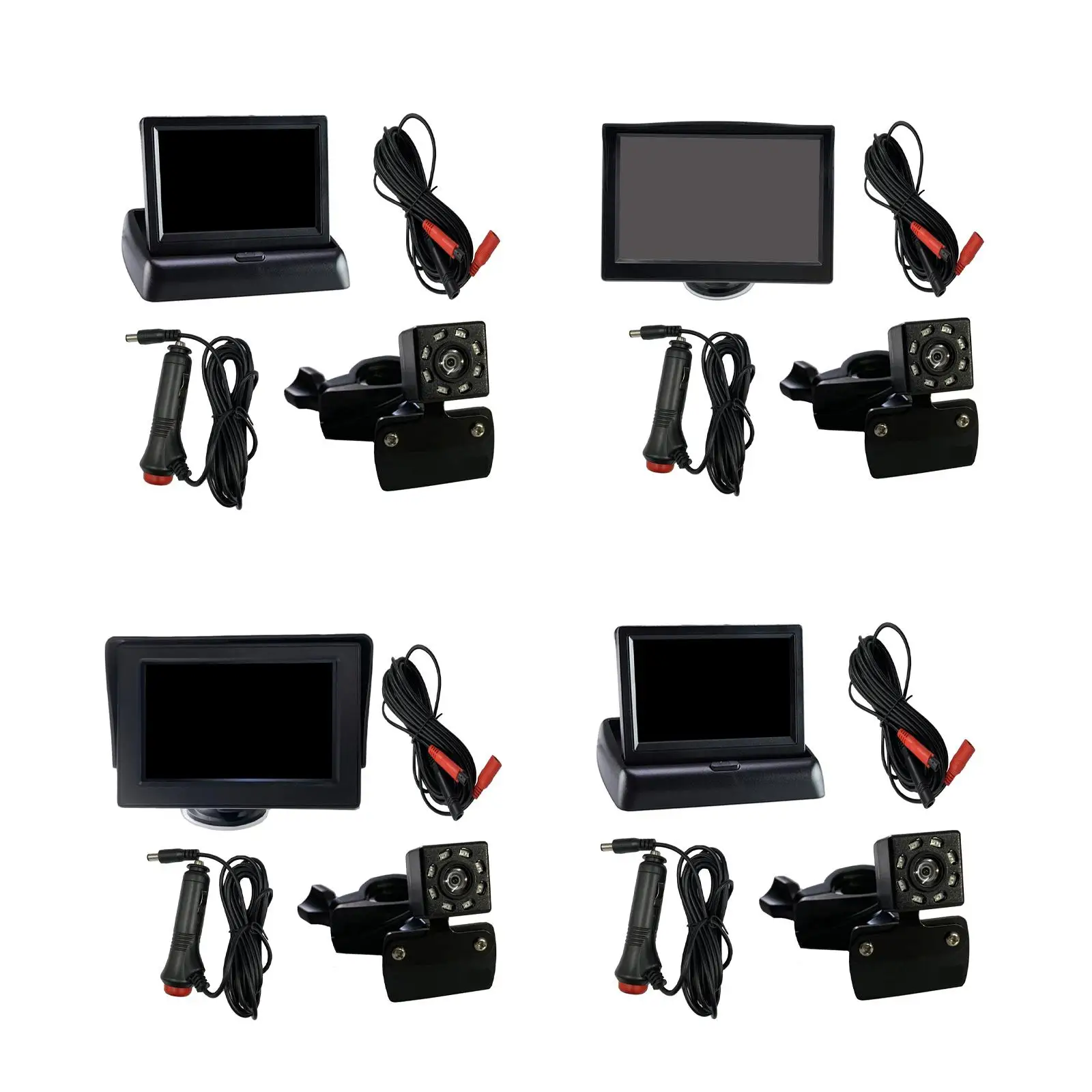 

Baby Car Mirror Display Infrared Safety Monitor Aimed AT Baby