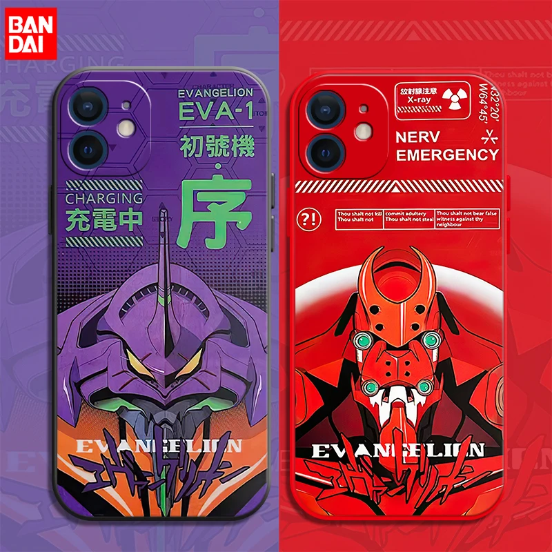 

Neon Genesis Evangelion EVA Phone Case For iPhone 11 13 12 Pro MAX 6 6S 7 8 Plus XS 12 13 Mini X XR SE 2020 5 Japan Anime Cover