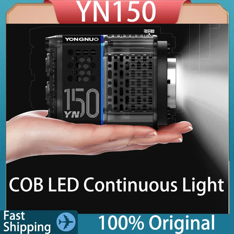 YONGNUO YN150Li COB светодиодный непрерывный свет 2700-6500K 150 Вт мини-крепление Bowens