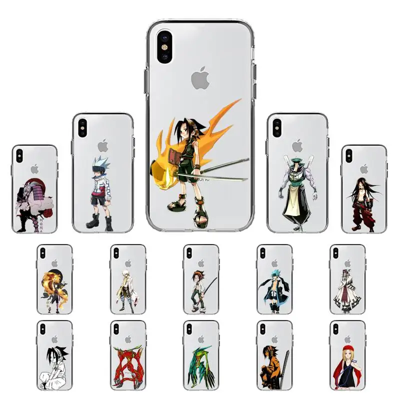

YNDFCNB Shaman King Phone Case for iPhone 11 12 13 mini pro XS MAX 8 7 6 6S Plus X 5S SE 2020 XR case