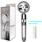 Zhangji Ванная комната высокого давления аксессуары для душа с турбонаддувом пропеллер душевая головка с вентилятором водосберегающий массаж красочная коробка