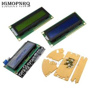LCD1602 1602 Blue / Yellow Green LCD Module Screen 16x2 Character LCD Display PCF8574T PCF8574 IIC I2C Interface 5V For Arduino