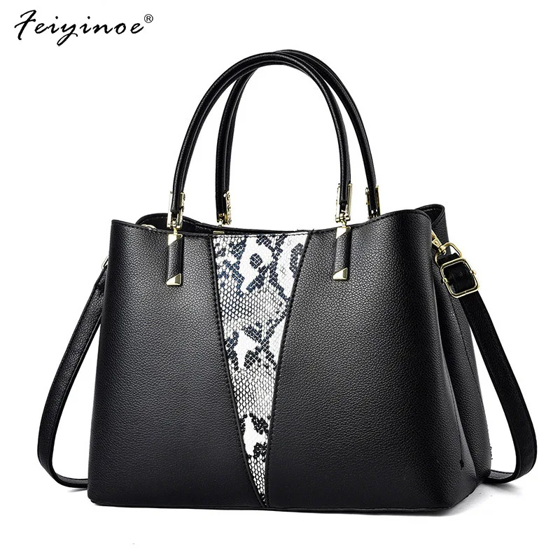 

Fund of 2022 Middle-aged Handbag in Europe and The Large Capacity Snakeskin Ms Single Shoulder Bag Vogue of New Retro Pouch Bag