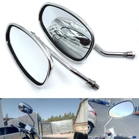universal 10mm motorcycle rear view mirror oval rear view mirror for ducati 748 916 916sps 900ss monster m400 m600 m620