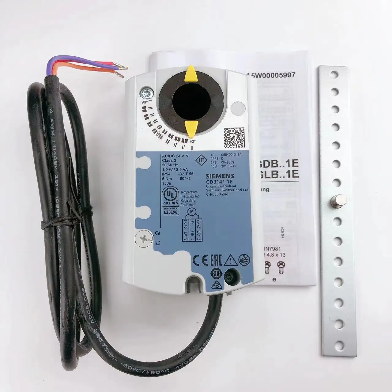 

Привод демпфера Siemens GDB141.1E/146.1E/161.1E/166.1E/341.1E/131.1E