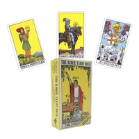 big size waite tarot deck for beginners with guidebook board games oracle deck box divination predictions original occult catan
