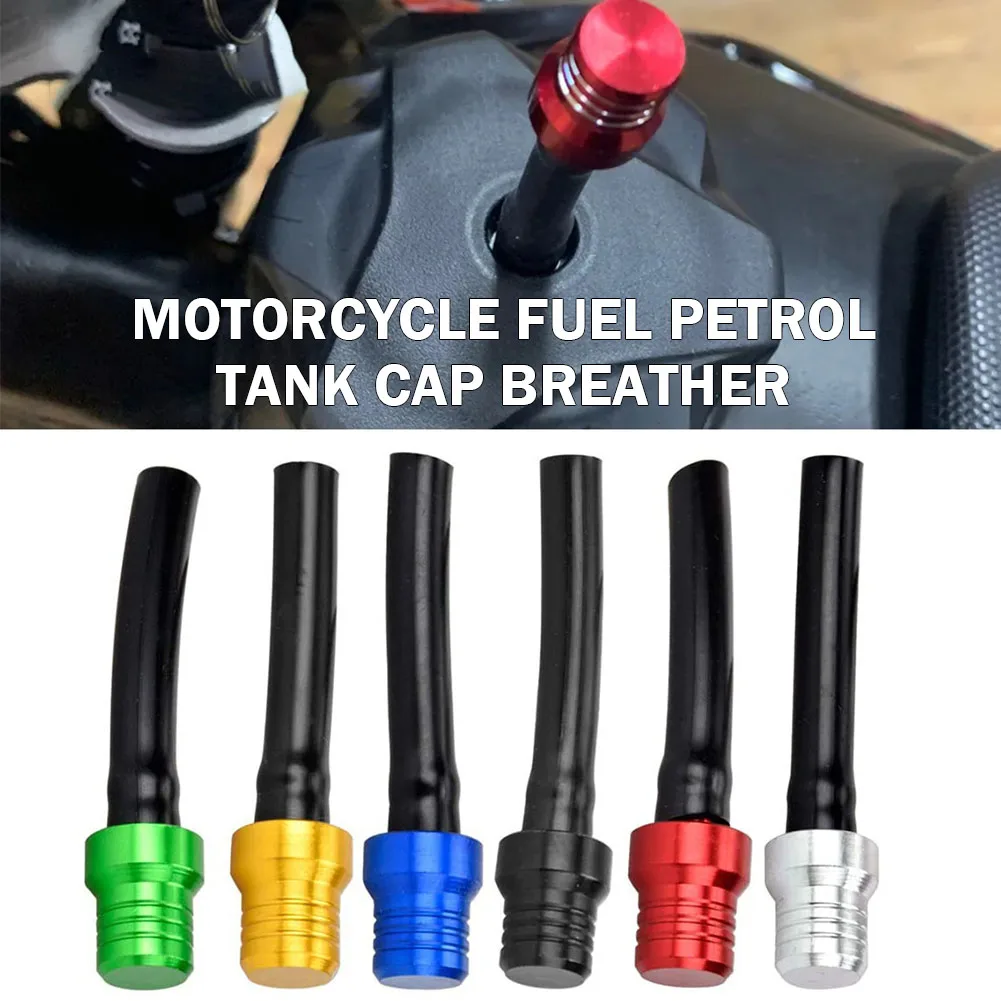 

Универсальный мотоциклетный топливный колпачок, клапан, вентиляционное отверстие, односторонний топливный бак, Дыхательный Шланг для внедорожного мотоцикла, квадроцикла, дыхательная трубка