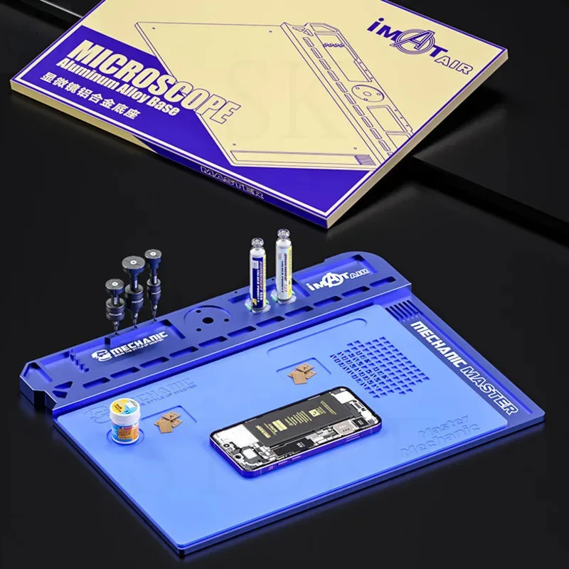 Механик IMat Air Многофункциональный тринокулярный микроскоп из алюминиевого