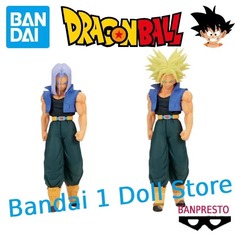 Фото В наличии: Новая модель фигурки Bandai в коробке, Dragon Ball The Solid Edge Works Torankusu, оригинальные аниме-персонажи, гаражный набор.