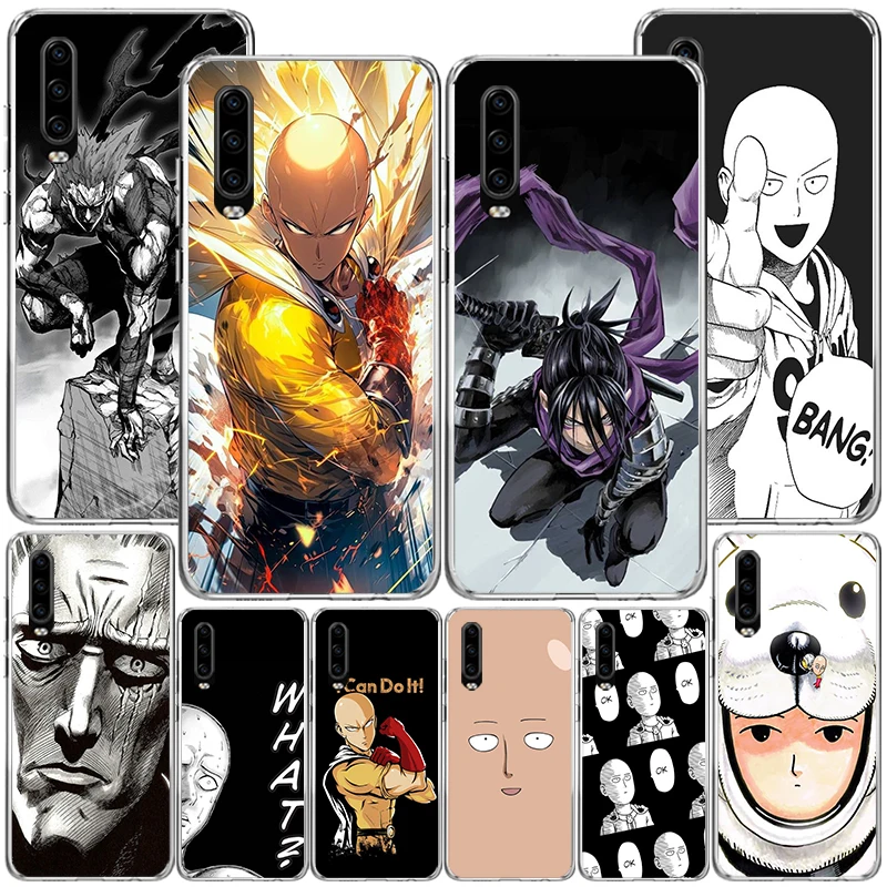 Чехол для телефона Anime One-Punch Man Huawei P40 P30 P20 P10 Lite Mate 20 10 Pro P Smart Z Y5 Y6 Y7 Y9