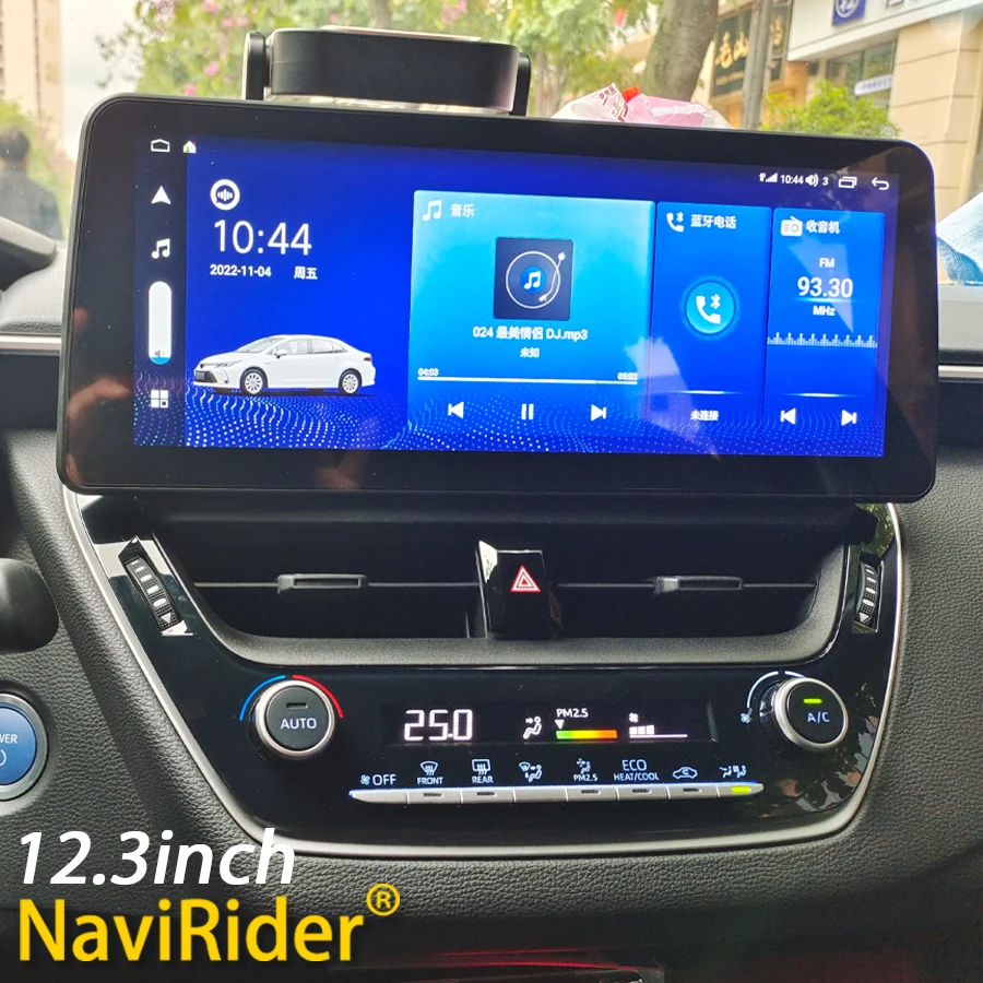 12 3 дюймовый экран Android для Suzuki Swace 2021 Toyota Corolla Ts Gr Sport 2022 GPS CarPlay автомобильное радио