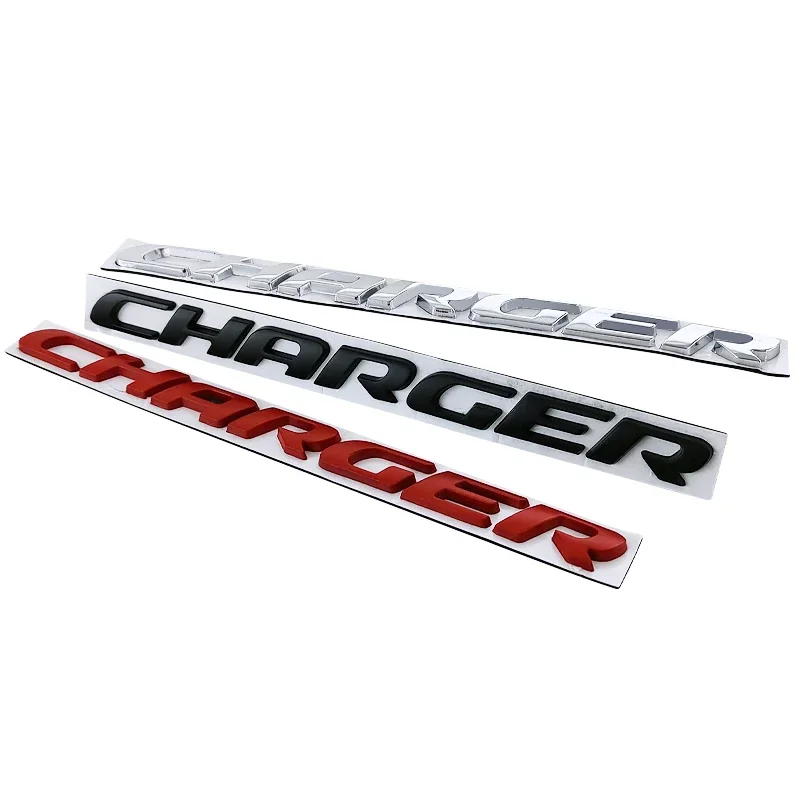 Фото 3D-эмблема на боковое крыло автомобиля, задний значок на багажник для Dodge CHARGER, Journey, Caravan, Durango, Nitro, Caliber, Jcuv, Challenger №4
