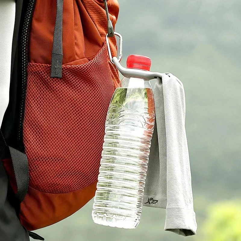 Силиконовая пряжка для спортивного чайника уличный карабин держатель бутылки с